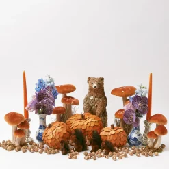 Mrs. Alice Candles|Burnt Orange Candles (Set Of 8)