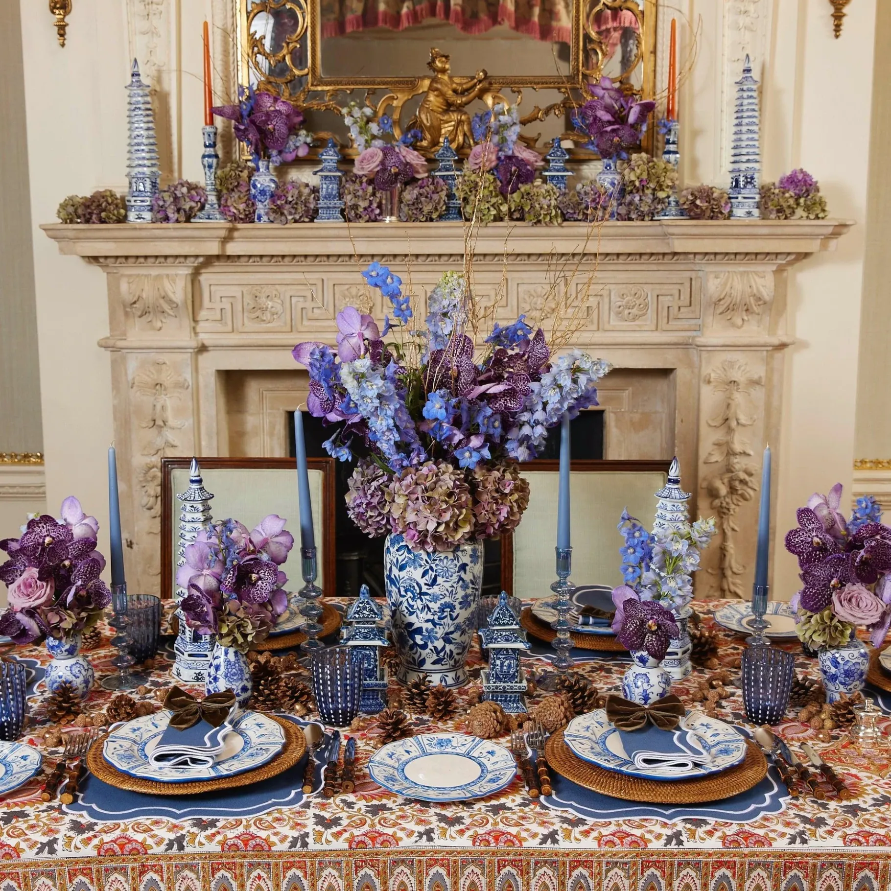 Mrs. Alice Dinner Plates|Cadiz Hand Painted Dinner Plate