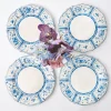 Mrs. Alice Crockery Sets|Cadiz Hand Painted Dinner Plates (Set Of 4)