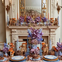 Mrs. Alice Crockery Sets|Cadiz Hand Painted Dinner Plates (Set Of 4)