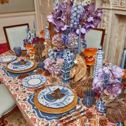 Mrs. Alice Crockery Sets|Cadiz Hand Painted Dinner Plates (Set Of 4)