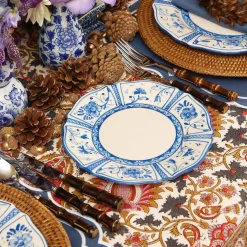 Mrs. Alice Crockery Sets|Cadiz Hand Painted Starter Plates (Set Of 4)