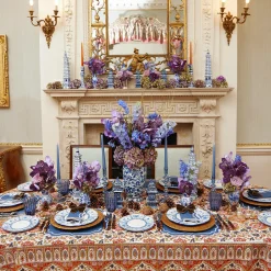 Mrs. Alice Crockery Sets|Cadiz Hand Painted Starter Plates (Set Of 4)