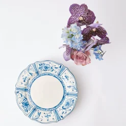 Mrs. Alice Crockery Sets|Cadiz Hand Painted Starter Plates (Set Of 4)