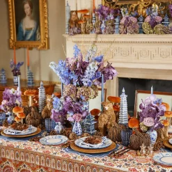 Mrs. Alice Starter Plates|Cadiz Hand Painted Starter Plates (Set Of 4)