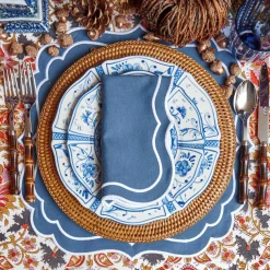 Mrs. Alice Starter Plates|Cadiz Hand Painted Starter Plates (Set Of 4)