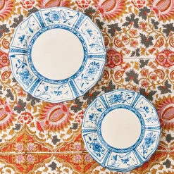 Mrs. Alice Starter Plates|Cadiz Hand Painted Starter Plates (Set Of 4)