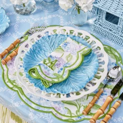 Mrs. Alice Table Linen Sets|Camilla Hydrangea Placemats & Napkins (Set Of 4)