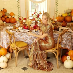 Mrs. Alice Candle Holders|Camille Chestnut Candle Holders (Pair)