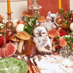 Mrs. Alice Candle Holders|Camille Chestnut Candle Holders (Pair)