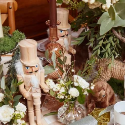 Mrs. Alice Candle Holders|Camille Chestnut Candle Holders (Pair)