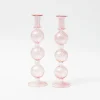 Mrs. Alice Candle Holders|Camille Peony Candle Holder (Pair)