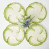 Mrs. Alice Dinner Plates|Capri Lettuce Dinner Plate (Set Of 4)