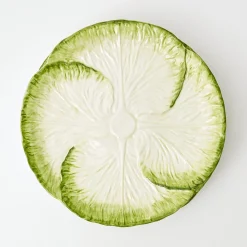 Mrs. Alice Lettuce Crockery|Capri Lettuce Dinner Plate