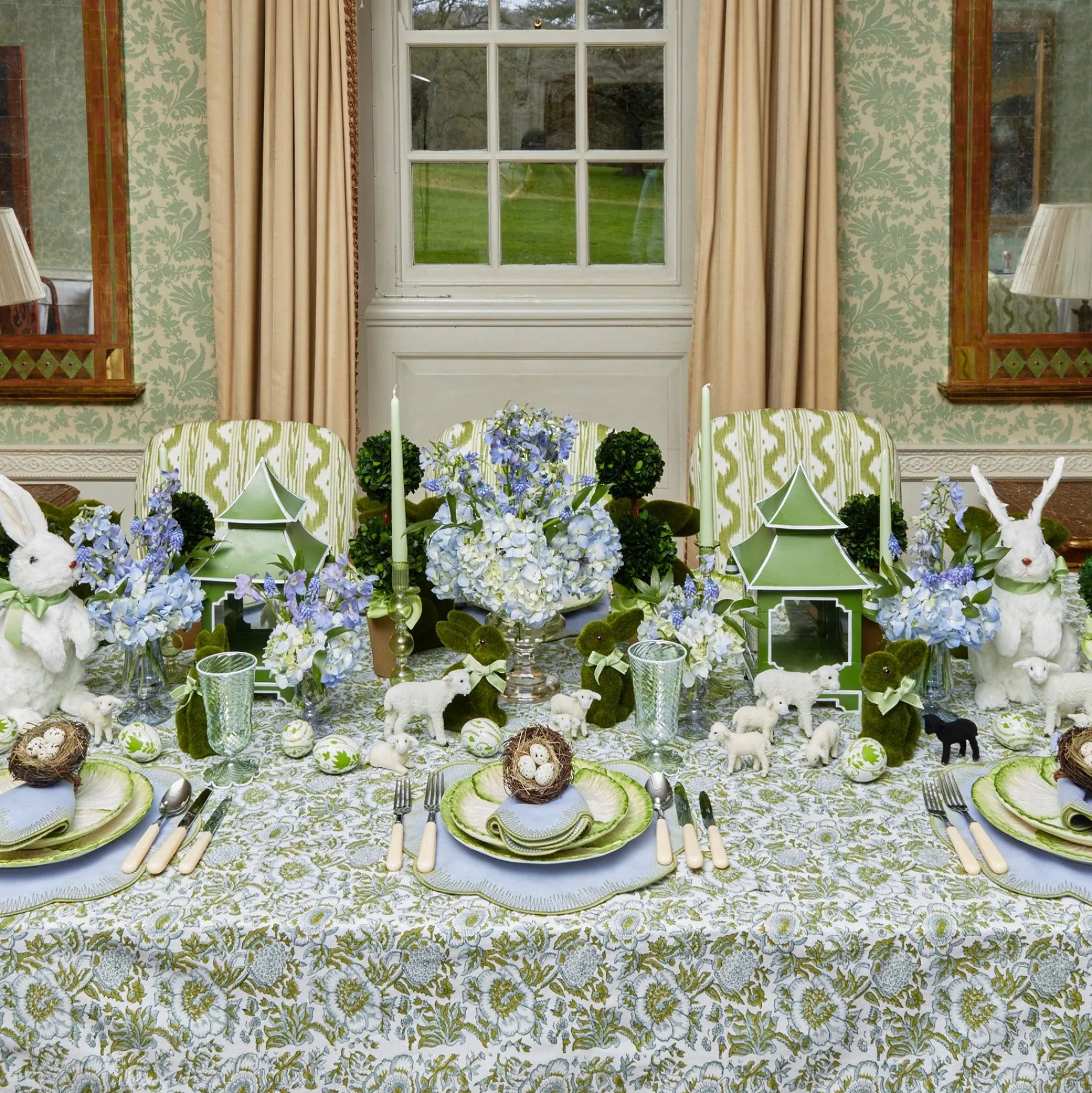 Mrs. Alice Dinner Plates|Capri Lettuce Dinner Plate