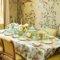 Mrs. Alice Crockery Sets|Capri Lettuce Dinner Plate (Set Of 4)