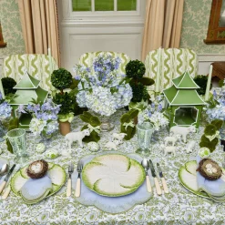 Mrs. Alice Crockery Sets|Capri Lettuce Dinner Plate (Set Of 4)