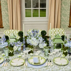 Mrs. Alice Lettuce Crockery|Capri Lettuce Dinner Plate (Set Of 4)