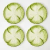 Mrs. Alice Crockery Sets|Capri Lettuce Starter Plate (Set Of 4)