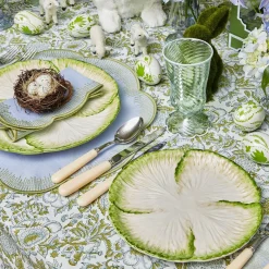 Mrs. Alice Lettuce Crockery|Capri Lettuce Starter Plate