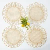 Mrs. Alice Placemats|Cara Woven Placemats (Set Of 4)