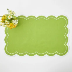 Mrs. Alice Trays & Liners|Cecily Green Tray Liner
