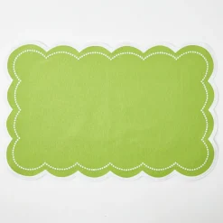 Mrs. Alice Trays & Liners|Cecily Green Tray Liner