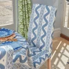 Mrs. Alice Chairs|Charlotte Blue Ikat Dining Chair