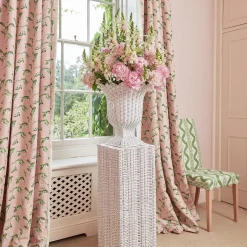 Mrs. Alice Chairs|Charlotte Green Ikat Dining Chair