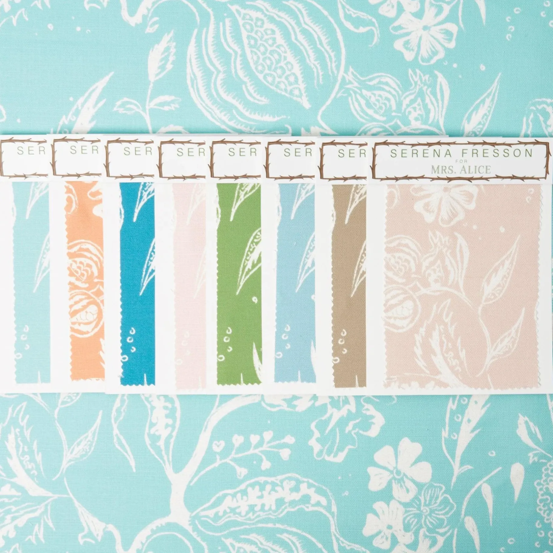 Mrs. Alice Serena Fresson Fabrics|Chelsea Square Fabric