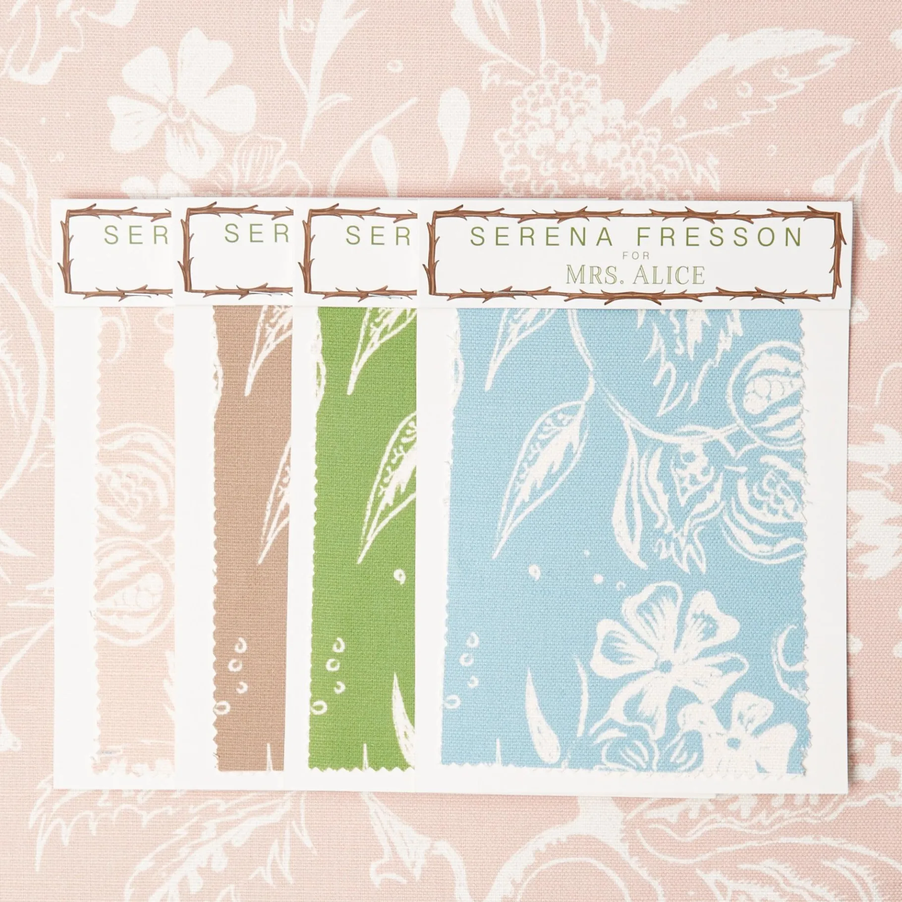 Mrs. Alice Serena Fresson Fabrics|Chelsea Square Fabric