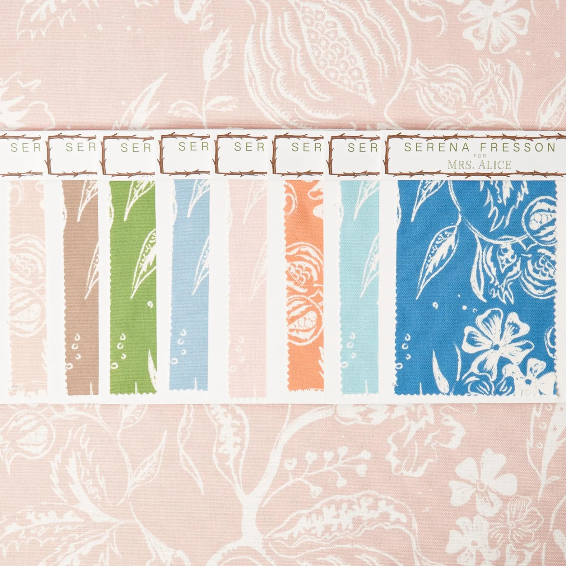 Mrs. Alice Serena Fresson Fabrics|Chelsea Square Fabric