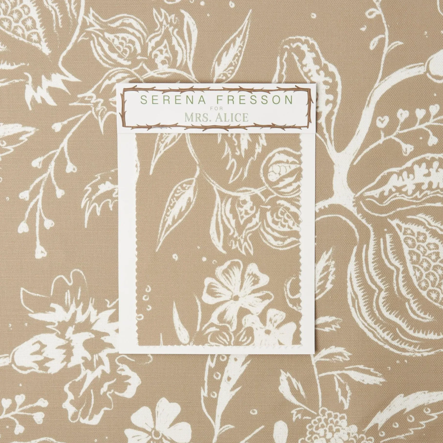 Mrs. Alice Serena Fresson Fabrics|Chelsea Square Fabric