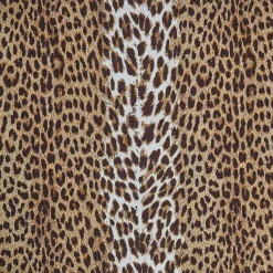 Mrs. Alice Serena Fresson Fabrics|Chestnut Brown Leopard Fabric