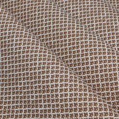 Mrs. Alice Serena Fresson Fabrics|Chestnut Brown Lotus Flower Fabric