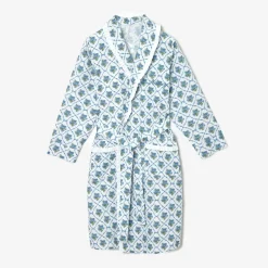 Women Mrs. Alice Alice Nightdresses|Children's Blue Bouquet Dressing Gown