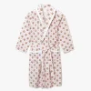 Mrs. Alice Aprons & Robes|Children's Pink Bouquet Dressing Gown