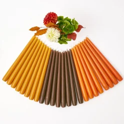 Mrs. Alice Candles|Chocolate Brown Candles (Set Of 8)