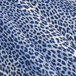 Mrs. Alice Serena Fresson Fabrics|Cobalt Blue Leopard Fabric