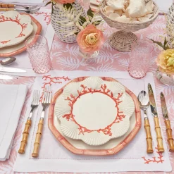 Mrs. Alice Dinner Plates|Coral Dinner Plate