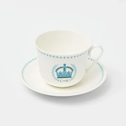 Mrs. Alice Teaware|Coronation Breakfast Cup & Saucer (Set Of 4)