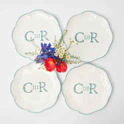 Mrs. Alice Dinner Plates|Coronation Dinner Plates (Set Of 4)