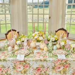 Mrs. Alice Starter Plates|Dahlia Garland Dinner & Starter Plates (Set Of 8)