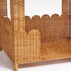 Mrs. Alice Rattan Furniture|Dorothy Pagoda Dog Bed