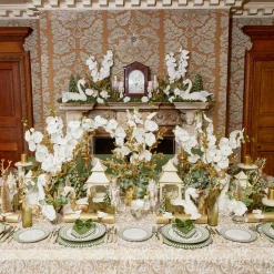 Mrs. Alice Candle Holders|Dotty Gold Candle Holder (Pair)