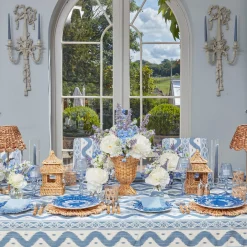 Mrs. Alice Candles|Dusty Blue Candles (Set Of 8)