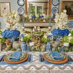 Mrs. Alice Candles|Dusty Blue Candles (Set Of 8)