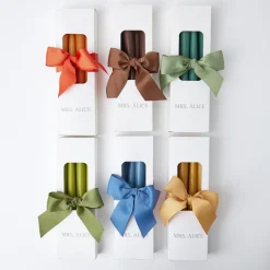 Mrs. Alice Candles|Dusty Green Candles (Set Of 8)