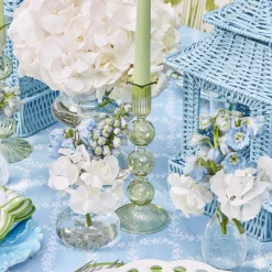 Mrs. Alice Candle Holders|Eden Green Candle Set (Spring Green)