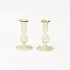 Mrs. Alice Candlescapes|Eden Green Candle Set (Spring Green)